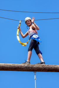 YD member learns the "ropes."